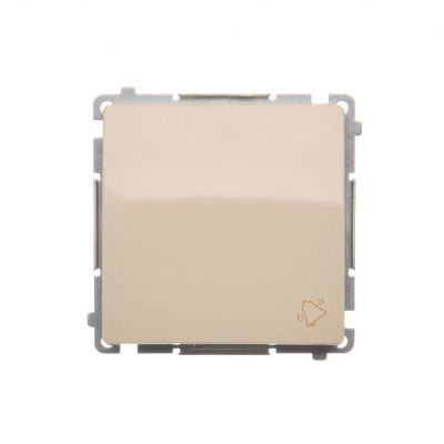 Simon Basic Przycisk dzwonek 16A 250V zaciski śrubowe beż BMD1A.01/12 KONTAKT (BMD1A.01/12)
