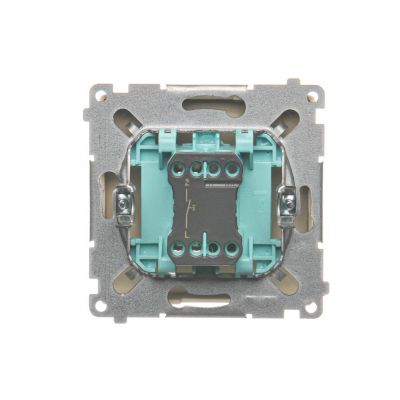 Simon Basic Przycisk dzwonek 16A 250V zaciski śrubowe beż BMD1A.01/12 KONTAKT (BMD1A.01/12)