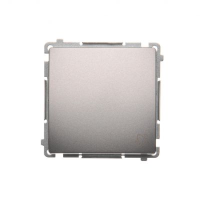 Simon Basic Przycisk dzwonek 16A 250V zaciski śrubowe stal inox BMD1A.01/21 KONTAKT (BMD1A.01/21)