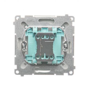 Simon Basic Przycisk światło 16A 250V zaciski śrubowe biały BMS1A.01/11 KONTAKT (BMS1A.01/11)