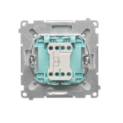 Simon Basic Przycisk światło z podświetleniem LED na 24V 10A 24V szybkozłączka biały BMS1L24V.01/11 KONTAKT (BMS1L24V.01/11)