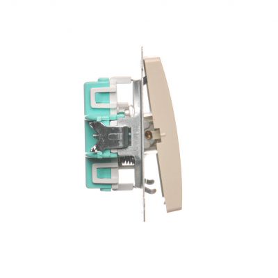 Simon Basic Przycisk roletowy 10A 250V zaciski śrubowe beż BMZ1.01/12 KONTAKT (BMZ1.01/12)