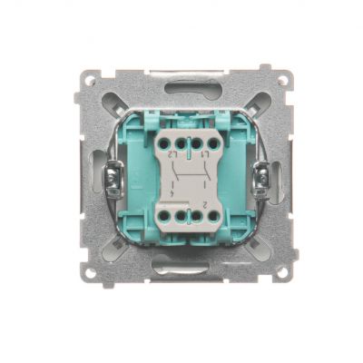 Simon Basic Łącznik dwubiegunowy 10A 250V szybkozłączka biały BMW2.01/11 KONTAKT (BMW2.01/11)