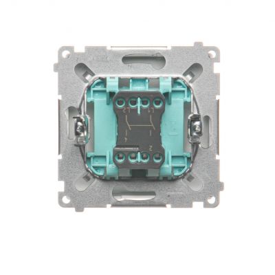 Simon Basic Łącznik dwubiegunowy 16A 250V zaciski śrubowe biały BMW2A.01/11 KONTAKT (BMW2A.01/11)