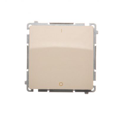 Simon Basic Łącznik dwubiegunowy 16A 250V zaciski śrubowe beż BMW2A.01/12 KONTAKT (BMW2A.01/12)