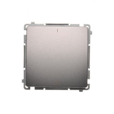 Simon Basic Łącznik dwubiegunowy 16A 250V zaciski śrubowe stal inox BMW2A.01/21 KONTAKT (BMW2A.01/21)