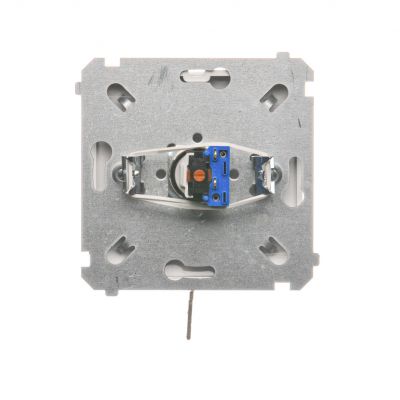 Simon Basic Łącznik pojedynczy jednobiegunowy z kluczem 2 pozycyjny /0-I/ styk N/O Możliwość wyjęcia klucza w każdej pozycji biały BMW1K.01/11 KONTAKT (BMW1K.01/11)