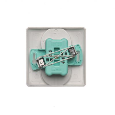 Simon Basic Gniazdo wtyczkowe z uziemieniem podwójne monoblok 16A 250V zaciski śrubowe stal inox *Kompletne - nie do ramek BMGZ2/21 KONTAKT (BMGZ2/21)