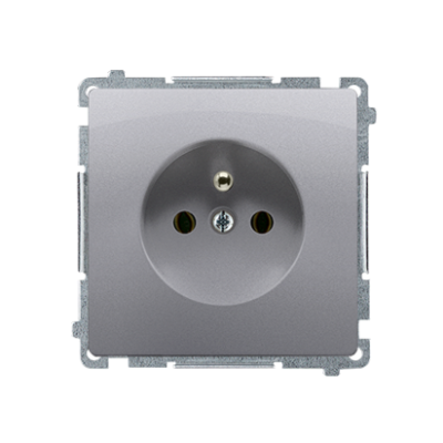 Simon Basic Gniazdo wtyczkowe z uziemieniem 16A 250V szybkozłączka stal inox BMGZ1C.01/21 BMGZ1c.01/21 KONTAKT (BMGZ1c.01/21)
