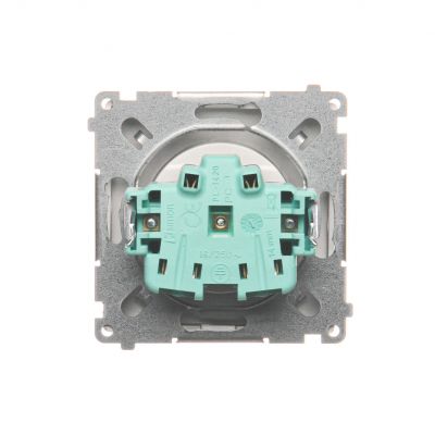 Simon Basic Gniazdo wtyczkowe z uziemieniem 16A 250V szybkozłączka stal inox BMGZ1C.01/21 BMGZ1c.01/21 KONTAKT (BMGZ1c.01/21)