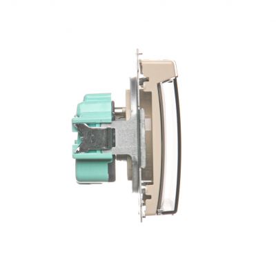 Simon Basic Gniazdo wtyczkowe z uziemieniem bryzgoszczelne IP44 16A 250V zaciski śrubowe. Klapka transparentna beż BMGZ1B.01/12A BMGZ1B.01/12a KONTAKT (BMGZ1B.01/12a)