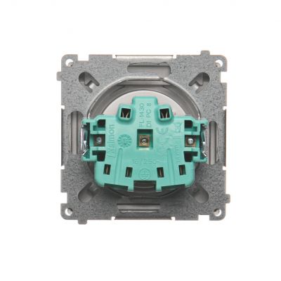 Simon Basic Gniazdo wtyczkowe z uziemieniem bryzgoszczelne IP44 16A 250V zaciski śrubowe. Klapka transparentna stal inox BMGZ1B.01/21A BMGZ1B.01/21a KONTAKT (BMGZ1B.01/21a)