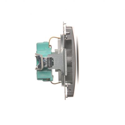 Simon Basic Gniazdo wtyczkowe z uziemieniem Schuko 16A 250V zaciski śrubowe stal inox BMGSZ1.01/21 BMGSz1.01/21 KONTAKT (BMGSz1.01/21)