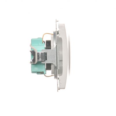 Simon Basic Gniazdo wtyczkowe z uziemieniem Schuko z przesłonami torów prądowych16A 250V zaciski śrubowe biały BMGSZ1Z.01/11 BMGSz1z.01/11 KONTAKT (BMGSz1z.01/11)