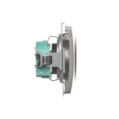 Simon Basic Gniazdo wtyczkowe z uziemieniem Schuko z przesłonami torów prądowych16A 250V zaciski śrubowe satynowy BMGSZ1Z.01/29 BMGSz1z.01/29 KONTAKT (BMGSz1z.01/29)
