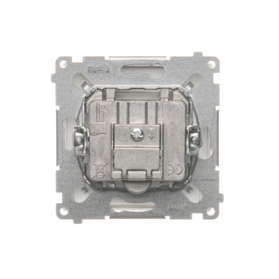 Simon Basic Gniazdo antenowe R-TV końcowe separowane 1x wejście: 5–862 MHz biały BMZAR1/1.01/11 KONTAKT (BMZAR1/1.01/11)