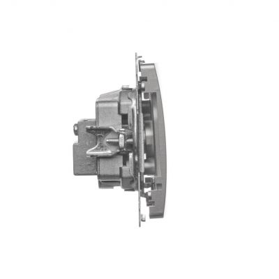 Simon Basic Gniazdo antenowe R-TV końcowe separowane 1x wejście: 5–862 MHz satynowy BMZAR1/1.01/29 KONTAKT (BMZAR1/1.01/29)