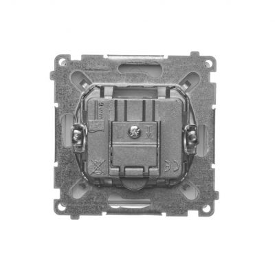 Simon Basic Gniazdo antenowe R-TV końcowe separowane 1x wejście: 5–862 MHz satynowy BMZAR1/1.01/29 KONTAKT (BMZAR1/1.01/29)