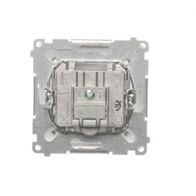 Simon Basic Gniazdo antenowe R-TV-SAT końcowe *Może być użyte jako gniazdo zakończeniowe do gniazd przelotowych R-TV-SAT BMZAR-SAT1.3/1.01/11 KONTAKT (BMZAR-SAT1.3/1.01/11)