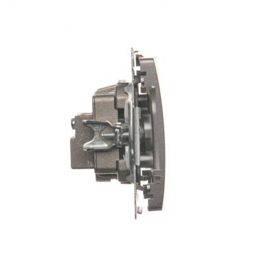 Simon Basic Gniazdo antenowe satelitarne podwójne końcowe SAT-SAT-RTV . 2xwejście: SAT: 5–2400 MHz RTV: 5–862 MHz stal inox BMZAR+SAT3.1-P2.01/21 KONTAKT (BMZAR+SAT3.1-P2.01/21)