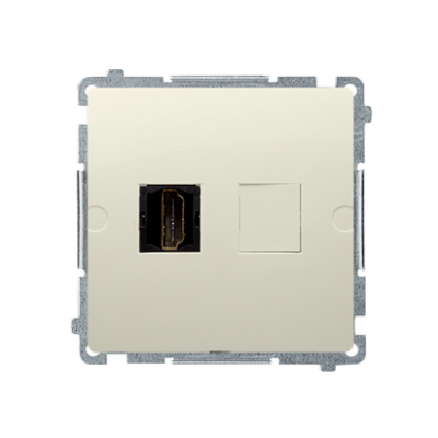 Simon Basic Gniazdo HDMI pojedyncze beż BMGHDMI.01/12 KONTAKT (BMGHDMI.01/12)