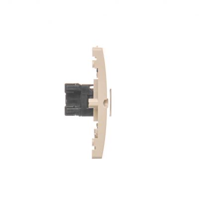 Simon Basic Gniazdo komputerowe RJ45 kat.5e + telefoniczne RJ11 . Montaż gniazda na wkręty do puszki beż BMF5T.02/12 KONTAKT (BMF5T.02/12)