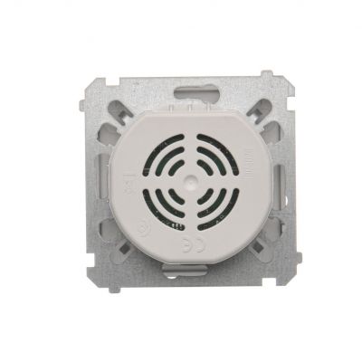 Simon Basic Ściemniacz naciskowo-obrotowy 20–500 W 230V stal inox BMS9T.01/21 KONTAKT (BMS9T.01/21)