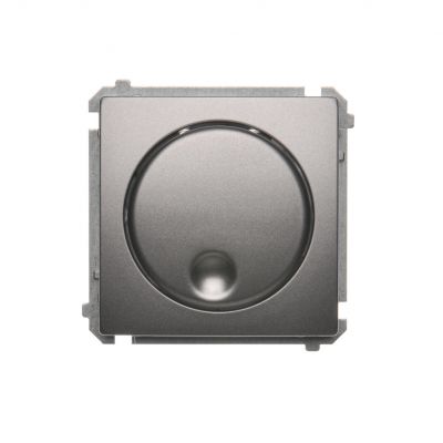 Simon Basic Regulator 1–10 V . Do załączania i regulacji źrodeł światła z zasilaczami sterowanymi 1–10 V stal inox BMS9V.01/21 KONTAKT (BMS9V.01/21)