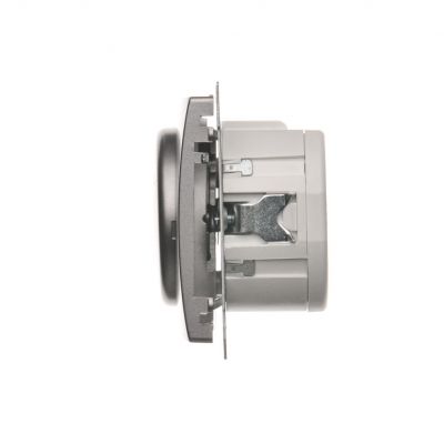 Simon Basic Regulator 1–10 V . Do załączania i regulacji źrodeł światła z zasilaczami sterowanymi 1–10 V stal inox BMS9V.01/21 KONTAKT (BMS9V.01/21)