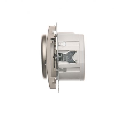 Simon Basic Regulator 1–10 V . Do załączania i regulacji źrodeł światła z zasilaczami sterowanymi 1–10 V satynowy BMS9V.01/29 KONTAKT (BMS9V.01/29)