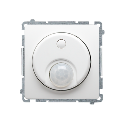 Simon Basic Łącznik z czujnikiem ruchu z przekaźnikiem 8(2) A 230V. Wymagana instalacja 3-przewodowa biały BMCR10P.01/11 KONTAKT (BMCR10P.01/11)