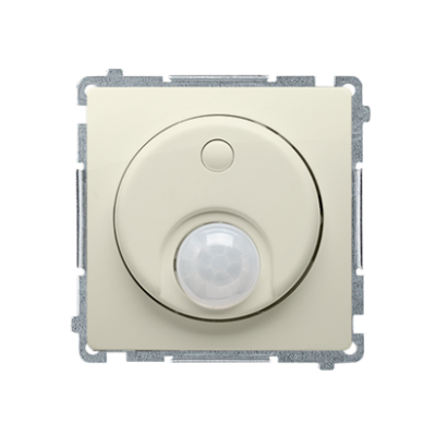 Simon Basic Łącznik z czujnikiem ruchu z przekaźnikiem 8(2) A 230V. Wymagana instalacja 3-przewodowa beż BMCR10P.01/12 KONTAKT (BMCR10P.01/12)