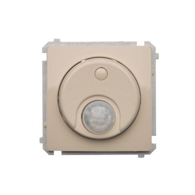 Simon Basic Łącznik z czujnikiem ruchu z przekaźnikiem 8(2) A 230V. Wymagana instalacja 3-przewodowa beż BMCR10P.01/12 KONTAKT (BMCR10P.01/12)