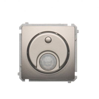 Simon Basic Łącznik z czujnikiem ruchu z przekaźnikiem 8(2) A 230V. Wymagana instalacja 3-przewodowa satynowy BMCR10P.01/29 KONTAKT (BMCR10P.01/29)