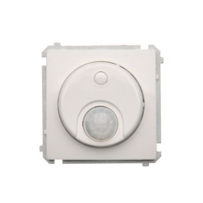 Simon Basic Łącznik z czujnikiem ruchu z przekaźnikiem z zabezpieczeniem 8(2) A 230V biały *Wymagana instalacja 3-przewodowa BMCR11P.01/11 KONTAKT (BMCR11P.01/11)