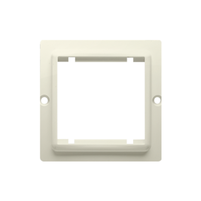 Simon Basic Adapter (przejściówka) na osprzęt standardu 45 × 45 mm. Montaż do puszki na wkręty beż BMA45/12 KONTAKT (BMA45/12)