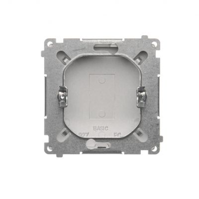 Simon Basic Zaślepka ramki . Mocowanie za pomocą łapek lub wkrętów stal inox BMPS.01/21 KONTAKT (BMPS.01/21)