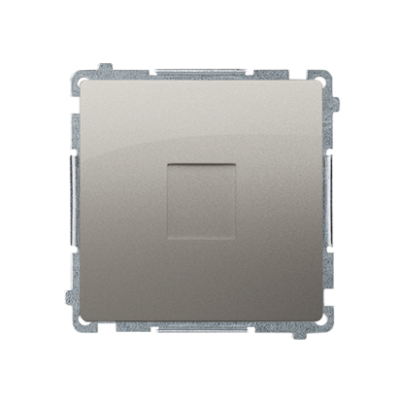 Simon Basic Zaślepka ramki . Mocowanie za pomocą łapek lub wkrętów satynowy BMPS.01/29 KONTAKT (BMPS.01/29)