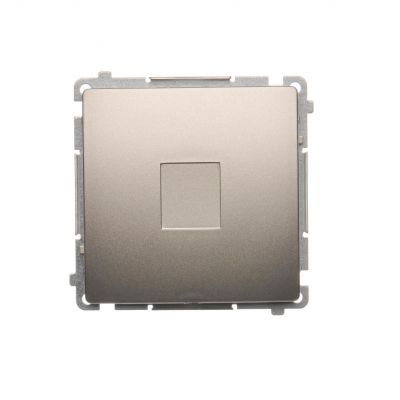 Simon Basic Zaślepka ramki . Mocowanie za pomocą łapek lub wkrętów satynowy BMPS.01/29 KONTAKT (BMPS.01/29)