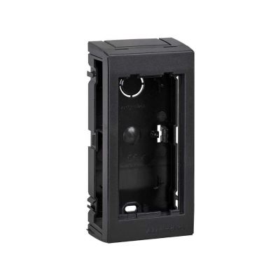 Simon Connect Obudowa natynkowa 1-modułowa 2x K45 szary grafit SBC150/14 KONTAKT (SBC150/14)