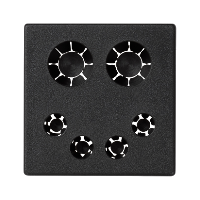 Simon Connect Pokrywa K45 bezpośrednia szary grafit K20/14 KONTAKT (K20/14)