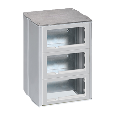 Simon Connect Metalowa miniwieża 12x K45 aluminium KT1200/8 KONTAKT (KT1200/8)