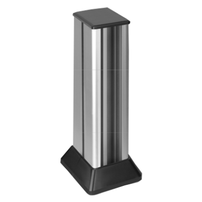 Simon Connect Minikolumna 2-stronna wys. 451mm 2x3-modułowa 12x K45 aluminium ALC323/8/14 KONTAKT (ALC323/8/14)