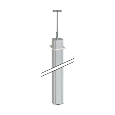 Simon Connect Kolumna 1-stronna wys.3m 70x60mm aluminium ALK1100/8 KONTAKT (ALK1100/8)