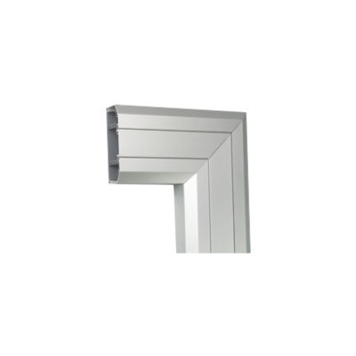 Simon Connect Kąt prosty do dołu Cablomax 130x55mm aluminium TKA021110/8 KONTAKT (TKA021110/8)