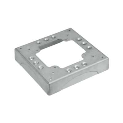 Simon Connect Podstawa 4 nacięcia 85x18mm aluminium KTA804/8 KONTAKT (KTA804/8)