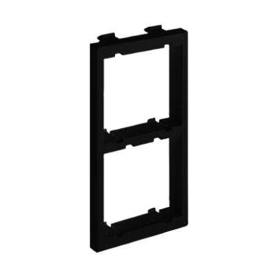 Adapter CIMA na 2 moduły K45 (45x45mm)pionowo szary grafit S62/14 KONTAKT (S62/14)