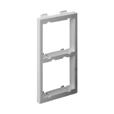Simon Connect Adapter CIMA na 2 moduły K45 (45x45mm) pionowo aluminium S62/8 KONTAKT (S62/8)