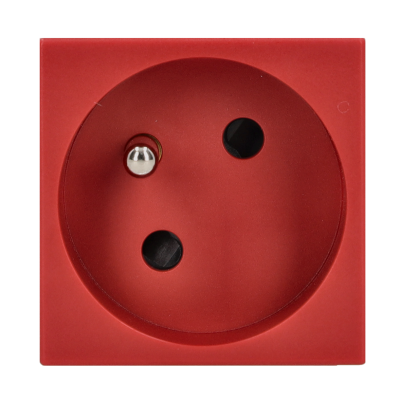 Simon Connect Gniazdo K45 z uziemieniem 16A/230V czerwony K02/6 KONTAKT (K02/6)