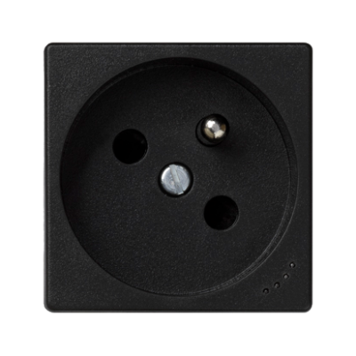 Simon Connect Gniazdo K45 z uziemieniem 16A/230V ze wskaźnikiem zasilania szary grafit KL02/14 KONTAKT (KL02/14)